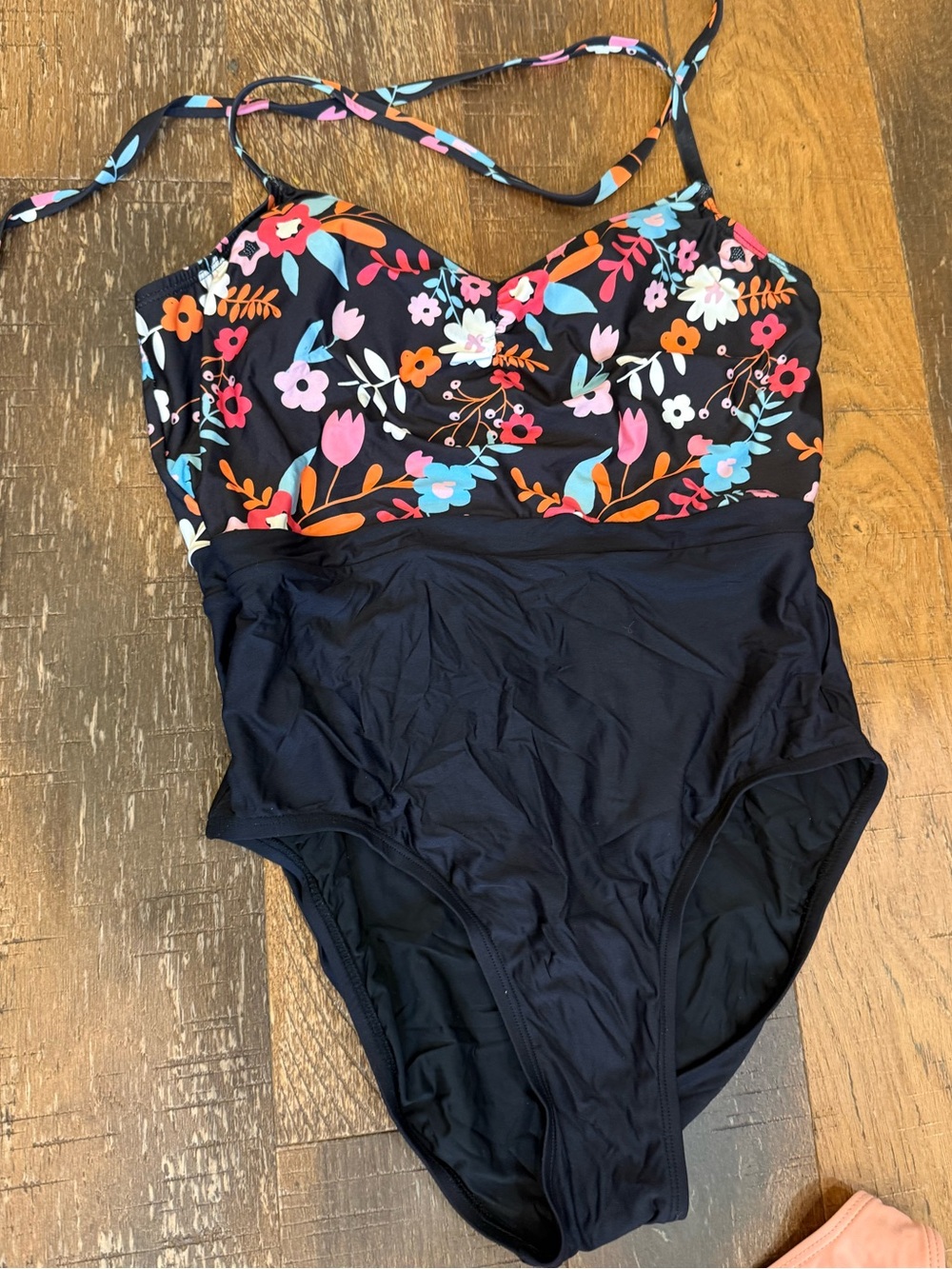 Floral bathing suit